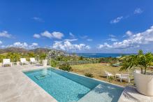 1 Location villa Baie Orientale Saint Martin_Vue mer